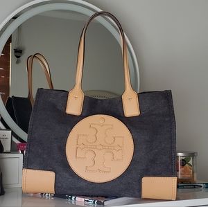 Tory Burch Ella's Felt and Leather Tote